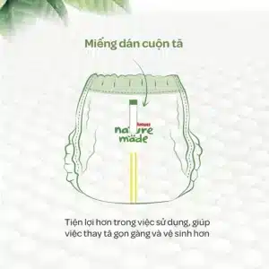Bỉm/ tã dán Huggies Naturemade size M64 (cho bé từ 6 - 11 kg) - EC 6 bim ta dan huggies naturemade size m64 cho be tu 6 11 kg ec 5