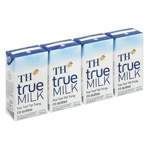 Sữa tươi tiệt trùng có đường TH True Milk 4*110ml