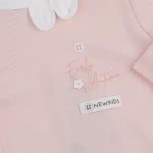 Set quần áo KidsPlaza Otis ND25T (Hồng) 0-3M 3 set body ben dai kidsplaza otis nd25t hong 0 3m 2