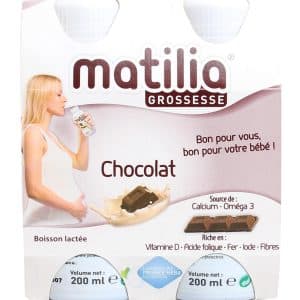 Sữa Bầu Matilia Vị Socola (Lốc 4 Hộp)