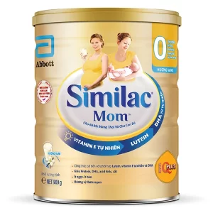 Sữa bầu Similac Mom IQ Plus hộp 900g hương vani