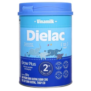 Sữa bột Vinamilk Dielac Grow Plus 2+ 850g New cho bé 2-10 tuổi