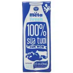 Sữa tươi có đường Nutricare MetaFresh 4x180ml 1 sua tuoi co duong nutricare metafresh 4x180ml 2
