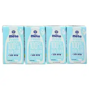 Sữa tươi ít đường Nutricare MetaFresh 4x110ml
