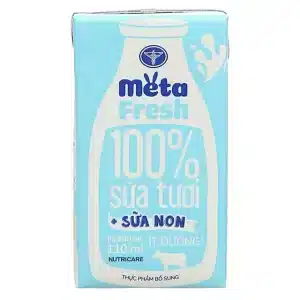Sữa tươi ít đường Nutricare MetaFresh 4x110ml 2 sua tuoi it duong nutricare metafresh 4x110ml 2