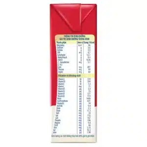 sua uong dinh duong nutifood grow plus vi dau sua 4x110ml 2