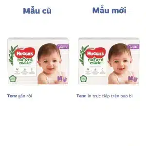 Bỉm - Tã quần Huggies Nature (cho bé 6-11kg) 3 ta quan huggies platinum natural made size m 58 mieng cho be 6 11kg 0 638612272536472207
